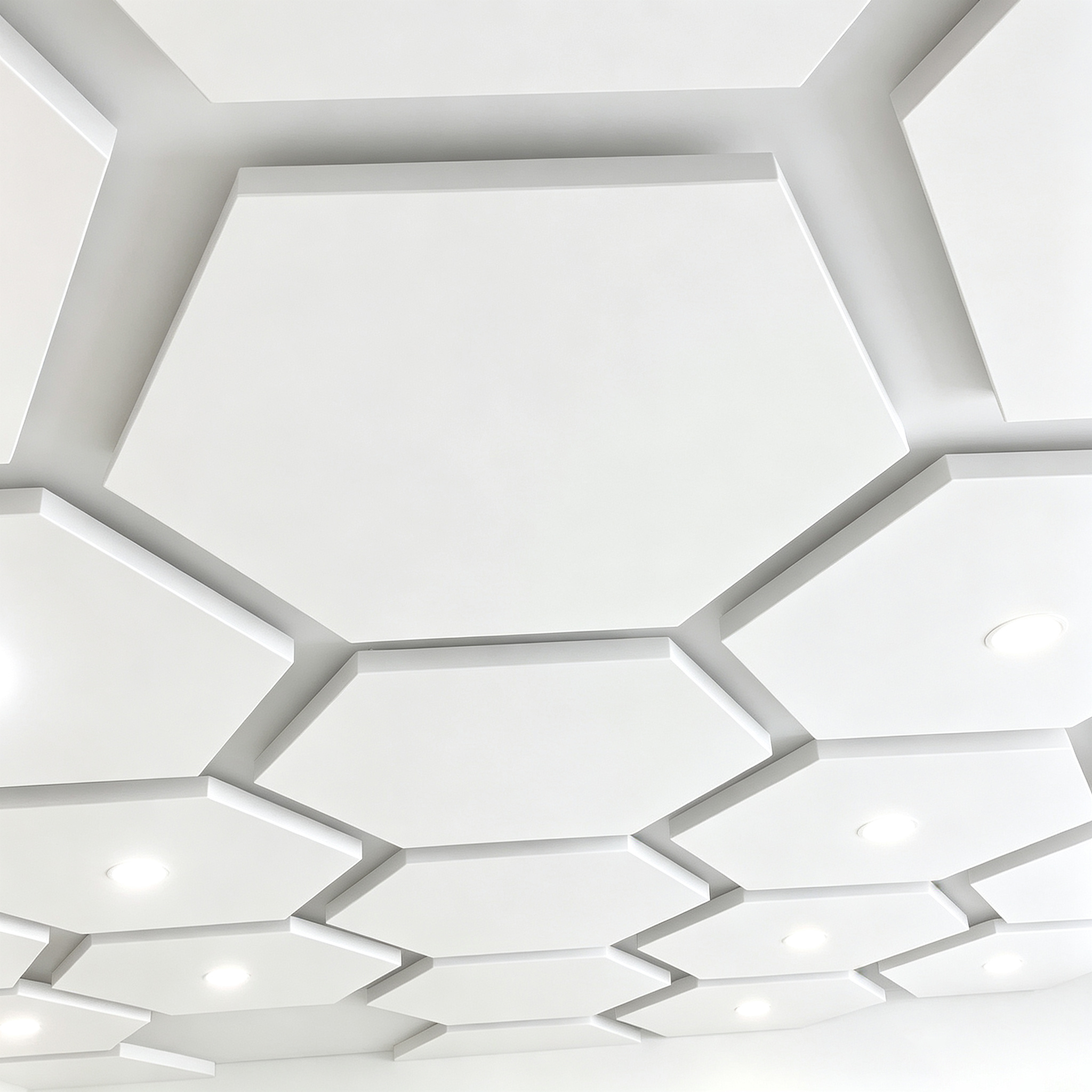 Hexagonal sound-absorbing cotton
