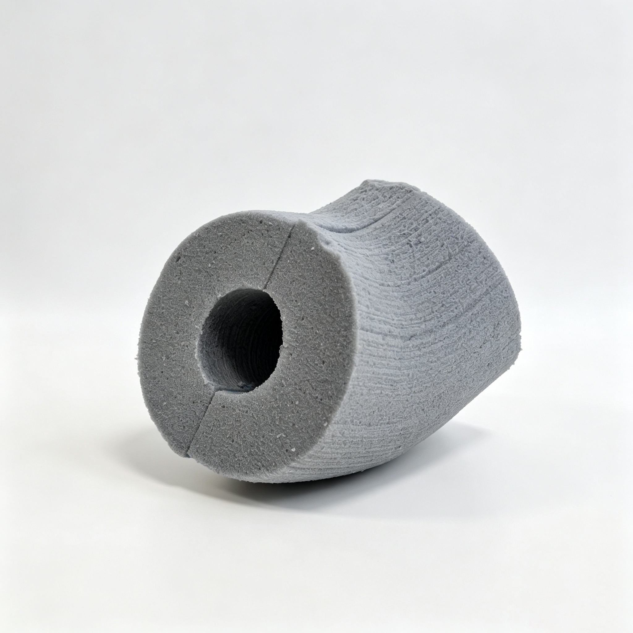 PVC outer melamine foamPipe Insulation
