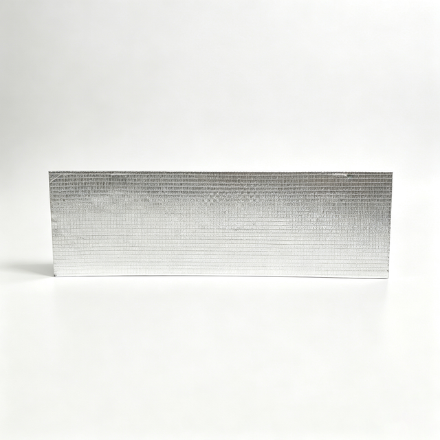 Melamine sponge covered with aluminum foil
