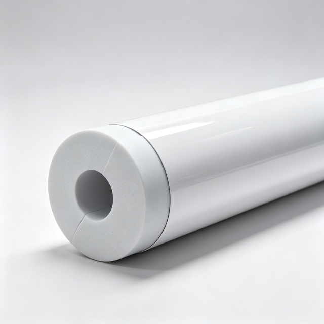 PVC outer melamine foamPipe Insulation