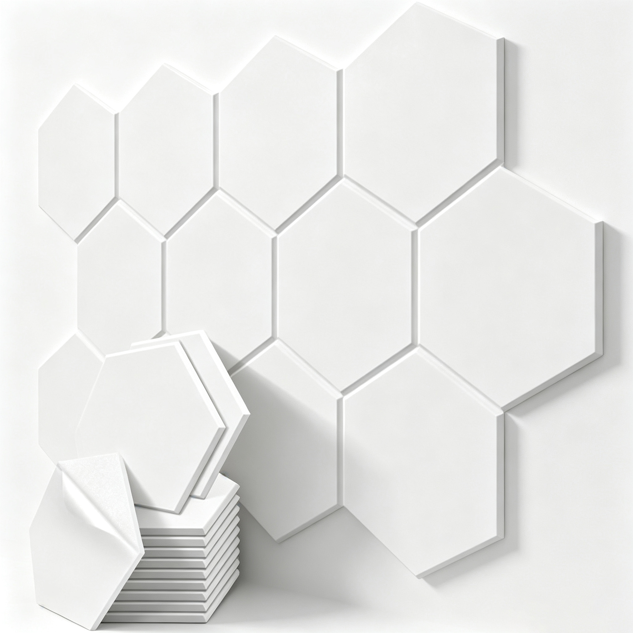 Hexagonal sound-absorbing cotton