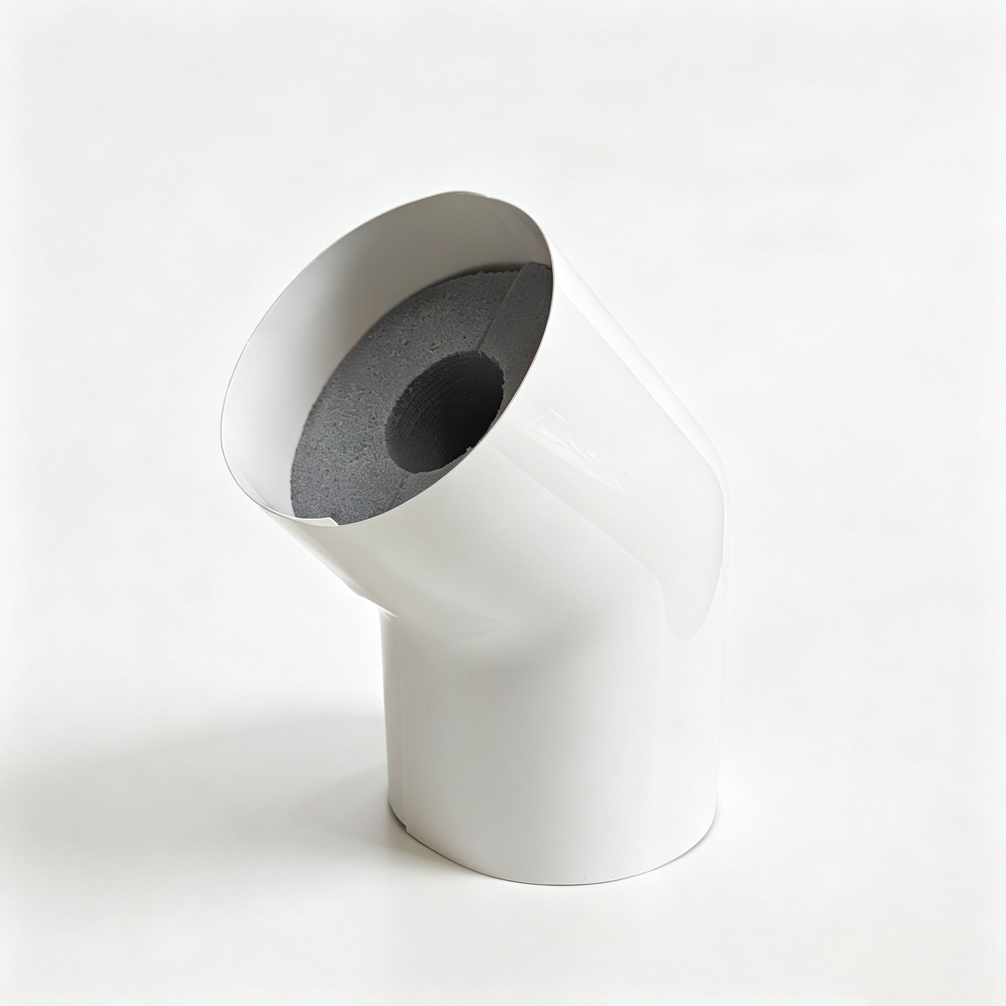 PVC outer melamine foamPipe Insulation
